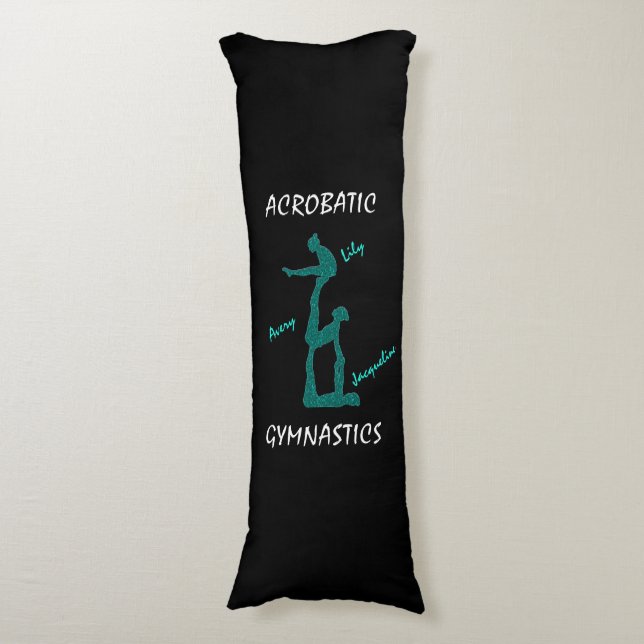 Acrobatic Gymnastics Body Pillow (Front Vertical)
