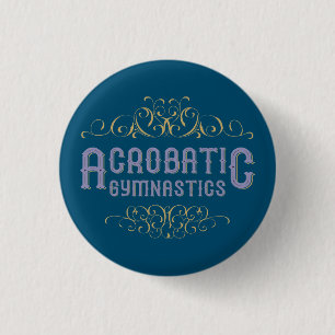 Acrobatic Gymnastics Button