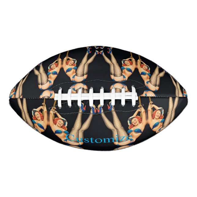 Acrobatic Vintage Pinups Thunder_Cove Football (Front)