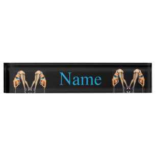 Acrobatic Vintage Pinups Thunder_Cove Nameplate