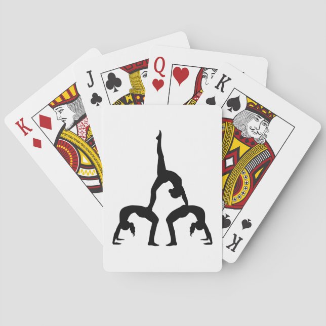 Acrobatics Playing Cards (Back)