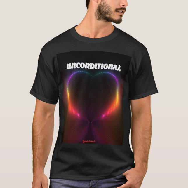 Acronyme d’amour inconditionnel T-shirt homme (Devant)