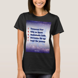 Acronyme de FIDUCIE T-shirt féminin inspirant
