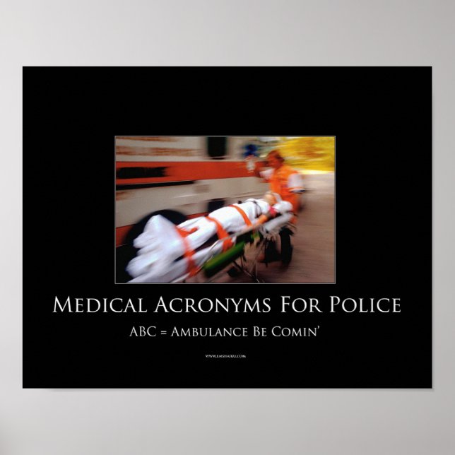 Acronymes Poster Motivationnel (Devant)