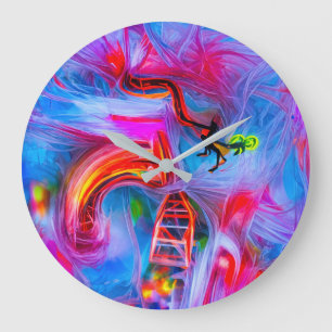 Acrophobia  large clock