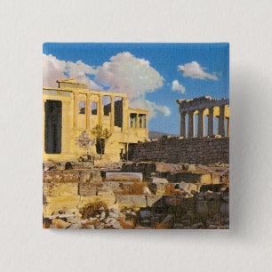 Acropolis 2 Inch Square Button