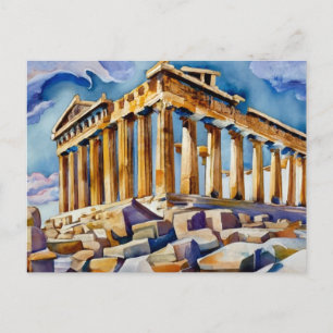 Acropolis Athens, Greece Postcard