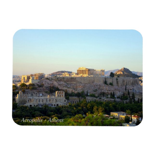 Acropolis – Athens Magnet (Horizontal)