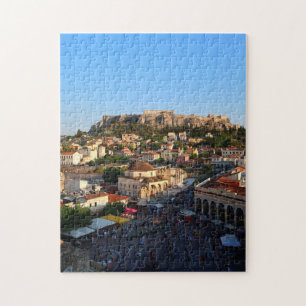 Acropolis in Athens, Greece Jigsaw Puzzle