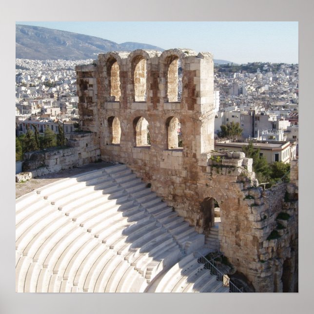 Acropolis Theatre / Stadium Print (Front)