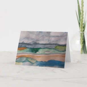 Across The Bay Greeting Card