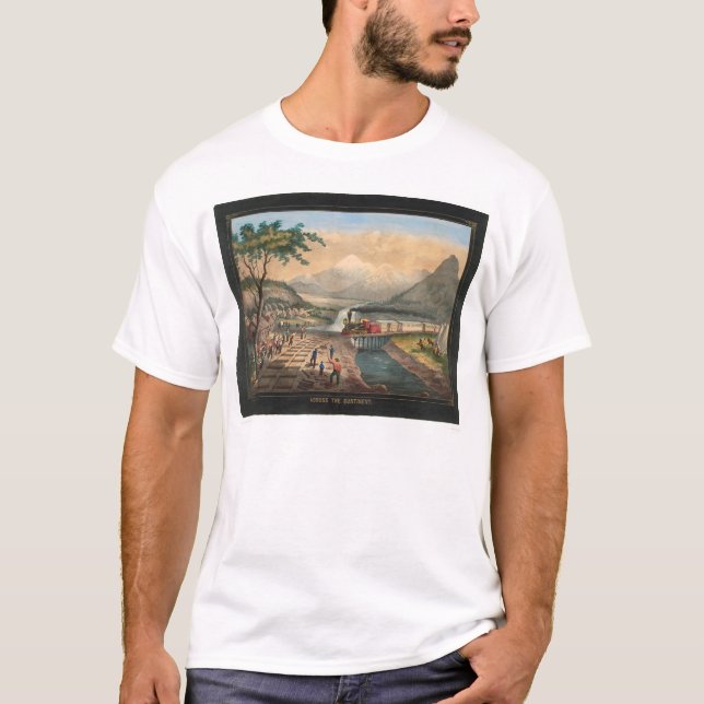 Across the Continent (0005A) T-Shirt (Front)
