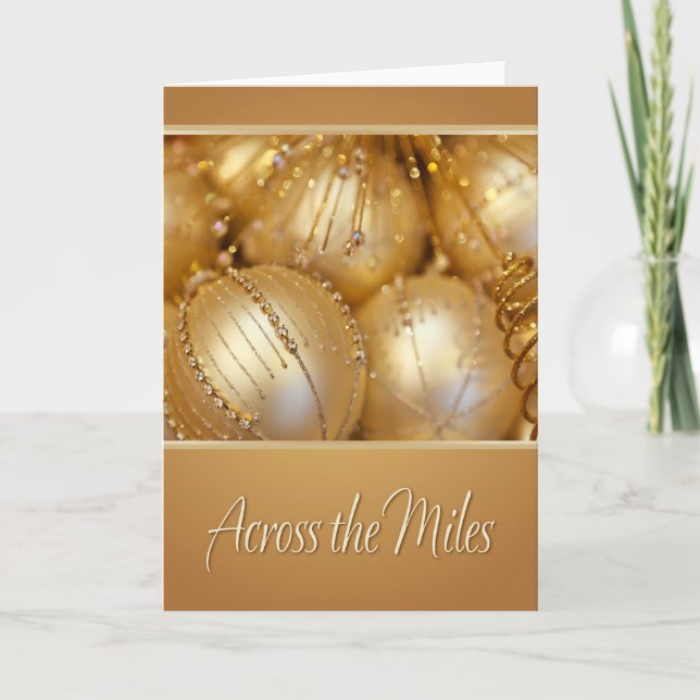 Across The Miles Christmas Card (Front)