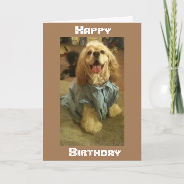 *ACROSS THE MILES* WISH IT WAS IN PERSON BIRTHDAY  CARD (Front)