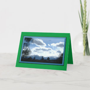 Across the Mountains Christmas Card