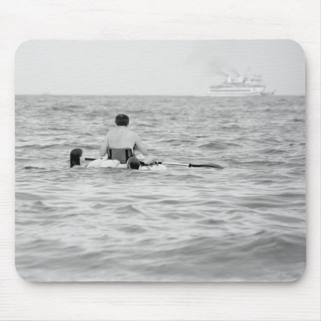 Across the Ocean - Mousepad (Front)