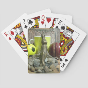 Across the Pitch & Crease: Football Cricket Blend Playing Cards