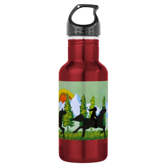 Across the Prairie 532 Ml Water Bottle (Front)