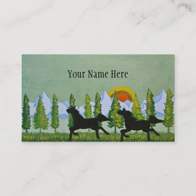 Across the Prairie Business Card (Front)