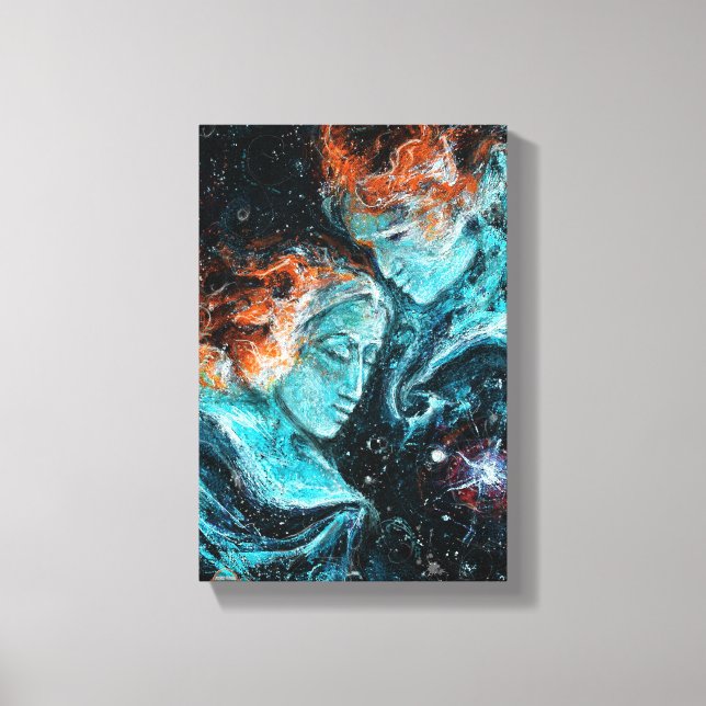 Across the Space Canvas Print (Front)