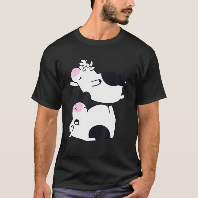 Acroyoga Cow T-Shirt (Front)