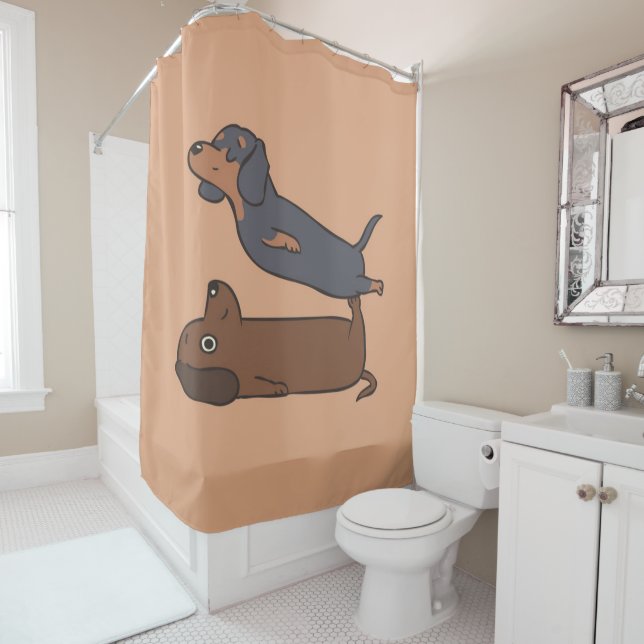 Acroyoga Dachshund | Dachshund Lover Gift (In Situ)