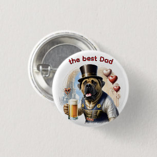 Acryl Schlüsselanhänger 1 Inch Round Button