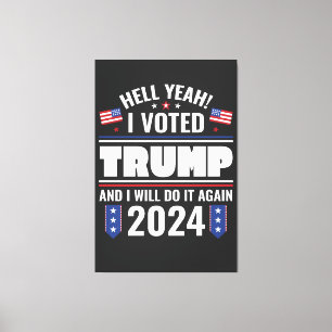 Acryl Wanduhren Canvas Print