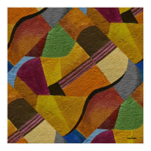 Acrylic Art Poster Modern