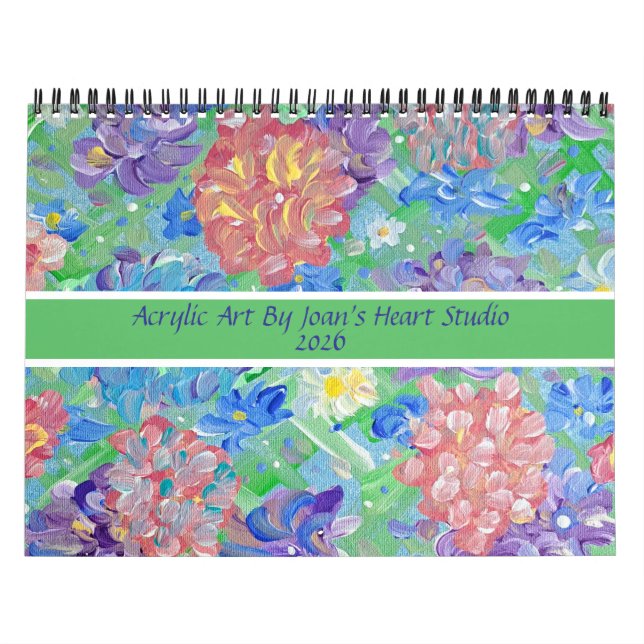 Acrylic Artwork Wall Calendar (Cover)