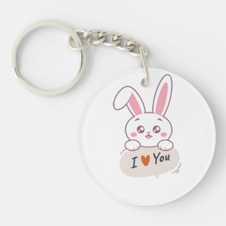 Acrylic Chain Keychain