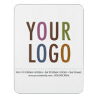 Acrylic Company Logo Sign Self Adhesive Custom