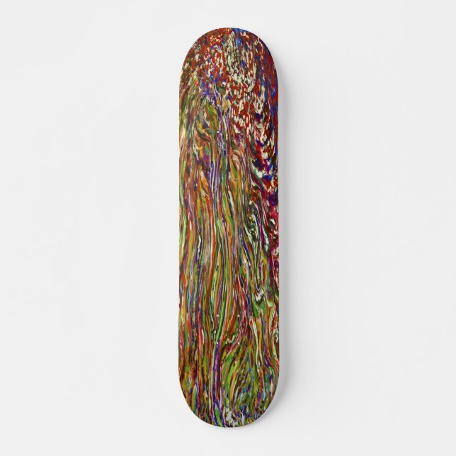 Acrylic Explosion Skateboard (Front)