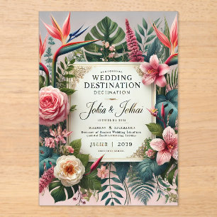 Acrylic Invitation