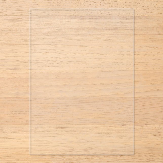 Acrylic Invitation (Front)