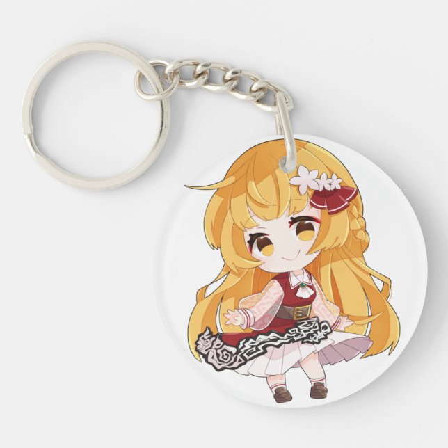 ACRYLIC KEY HOLDER KEYCHAIN (Front)
