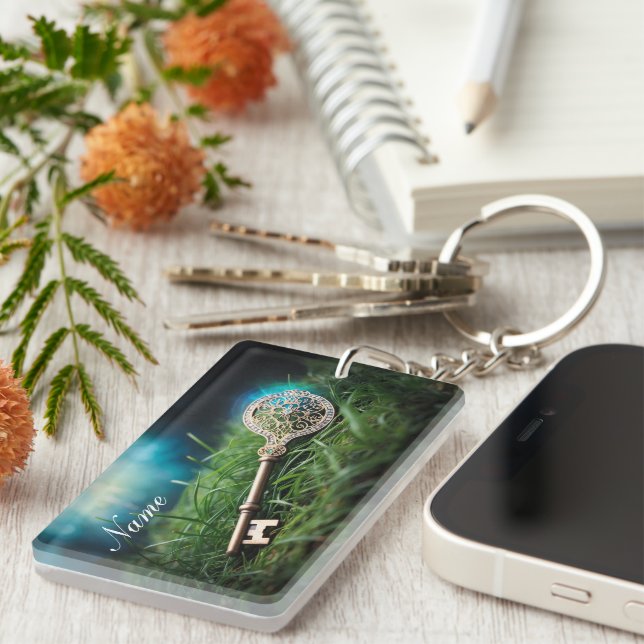 acrylic key keychain (Front Right)