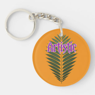 Acrylic Keychain, Circle (double-sided) Keychain