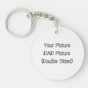 Acrylic Keychain, Father's Day, Metal Design Keychain