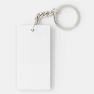 Acrylic Keychain, Rectangle (double-sided) Keychain