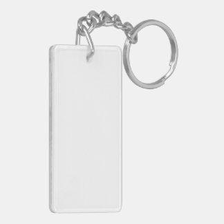 Acrylic Keychain, Rectangle (double sided) Keychain