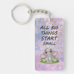 Acrylic Keychain, Rectangle (double-sided) Keychain