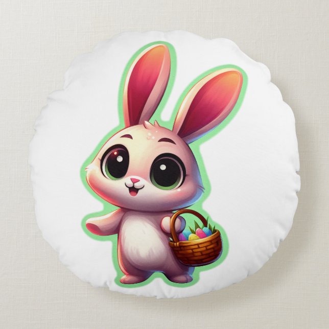 Acrylic Keychain Round Pillow (Front)