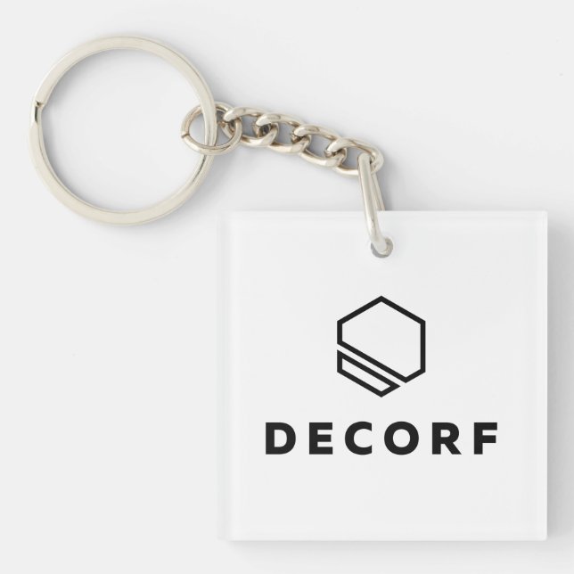 Acrylic Keychain, Square (double-sided) Keychain (Front)