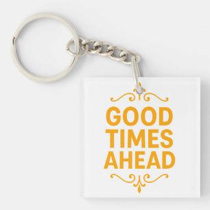 Acrylic Keychain, Square (double-sided) Keychain