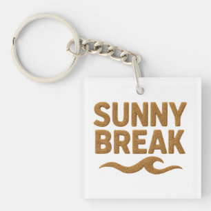 Acrylic Keychain, Square (double-sided) Keychain