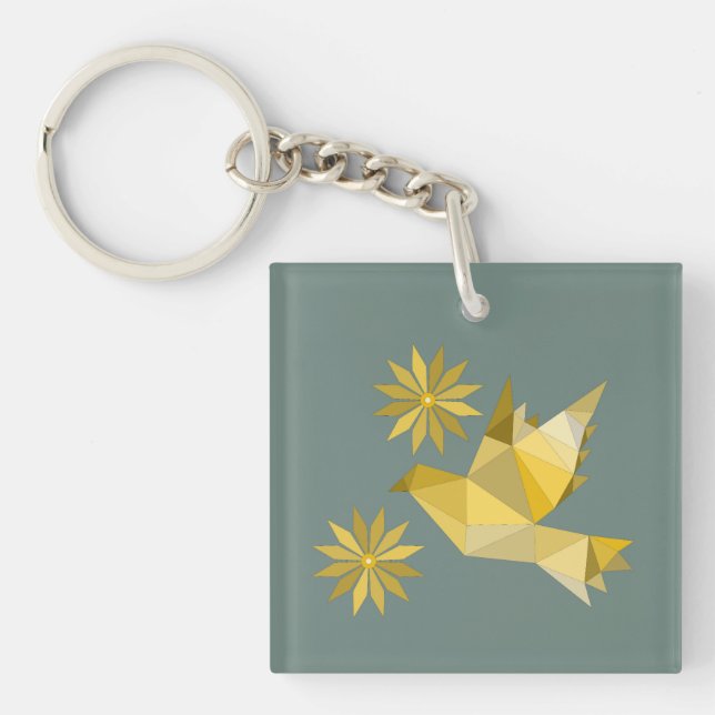Acrylic Keychain with nice ART (Front)