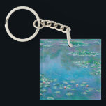 ACRYLIC KEYRING: "WATERLILIES" BY MONET KEYCHAIN<br><div class="desc">"WATERLILIES" BY CLAUDE MONET</div>