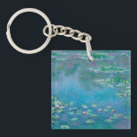 ACRYLIC KEYRING: "WATERLILIES" BY MONET KEYCHAIN<br><div class="desc">"WATERLILIES" BY CLAUDE MONET</div>