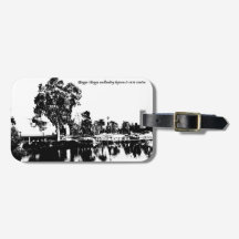 Acrylic Luggage Tag